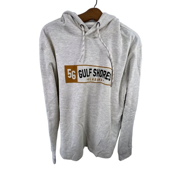 Good Land Supply Hoodie Size Medium Gulf Shores Alabama Pullover Cotton Blend - Picture 1 of 6